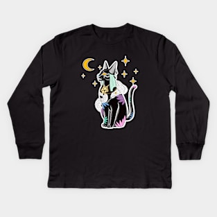 Bastet: a Feline Mystery Kids Long Sleeve T-Shirt